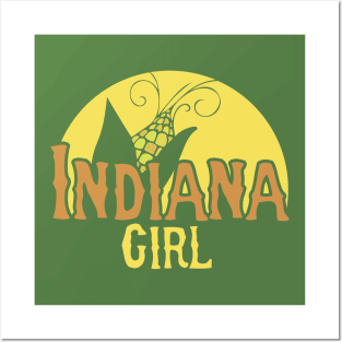 Indiana Girl Posters and Art